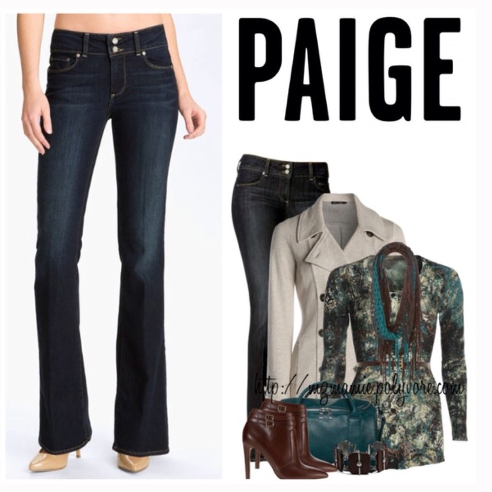 Paige Bootcut Skinny Jeans🆕